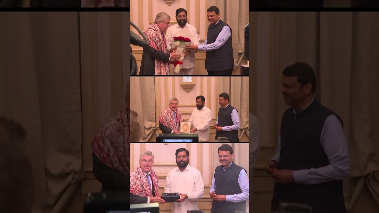 Some glimpses of Meeting with International Olympic Committee Delegation