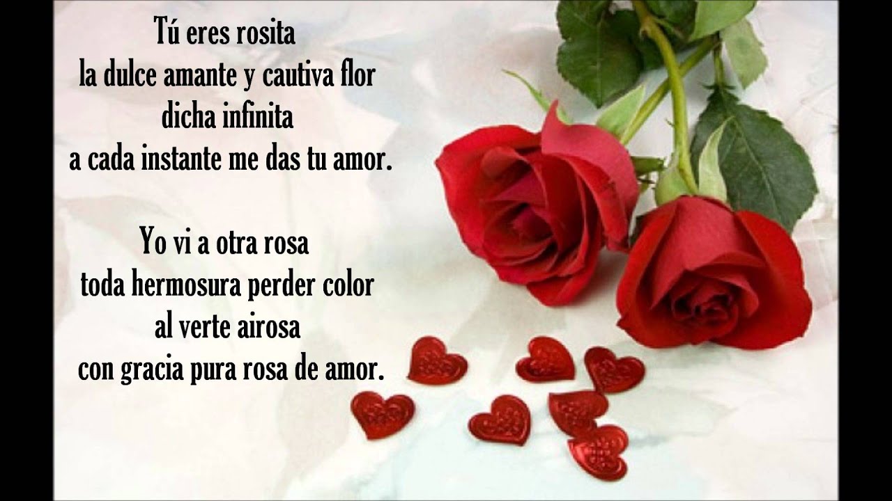 ROSA DE AMOR : CHAMAME PARA CANTAR !!!!!