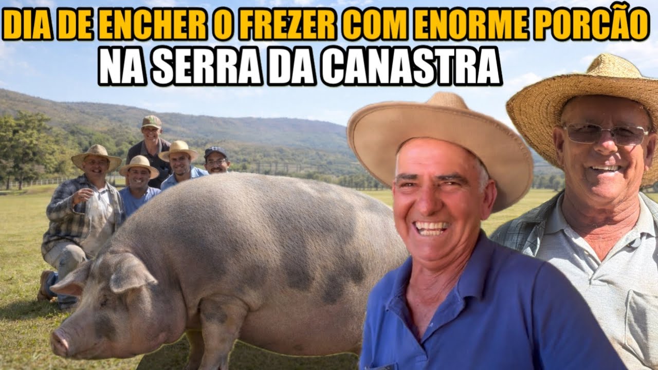 O PORCO DE 20 ARROBA NA SERRA DA CANASTRA