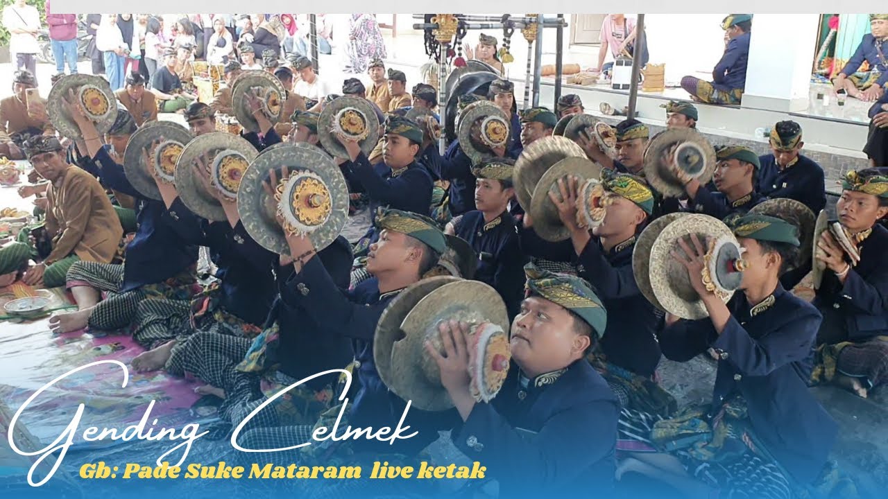 BEGINI TABUH GENDING CELEMEK DEPAN JABA JSGA GENDANG BELEQ PADE SUKE MATARAM DI GAWE SULTAN KETAK