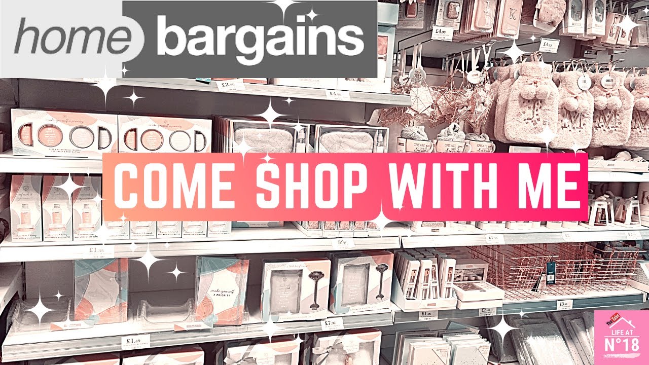 COME SHOP WITH ME AT HOME BARGAINS | NEW GARDEN RANGE, HUGE MOTHERS DAY AISLE & NEW STORAGE!