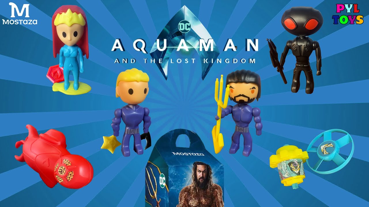 Mostaza Colección COMPLETA Aquaman 2 and the Lost Kingdom