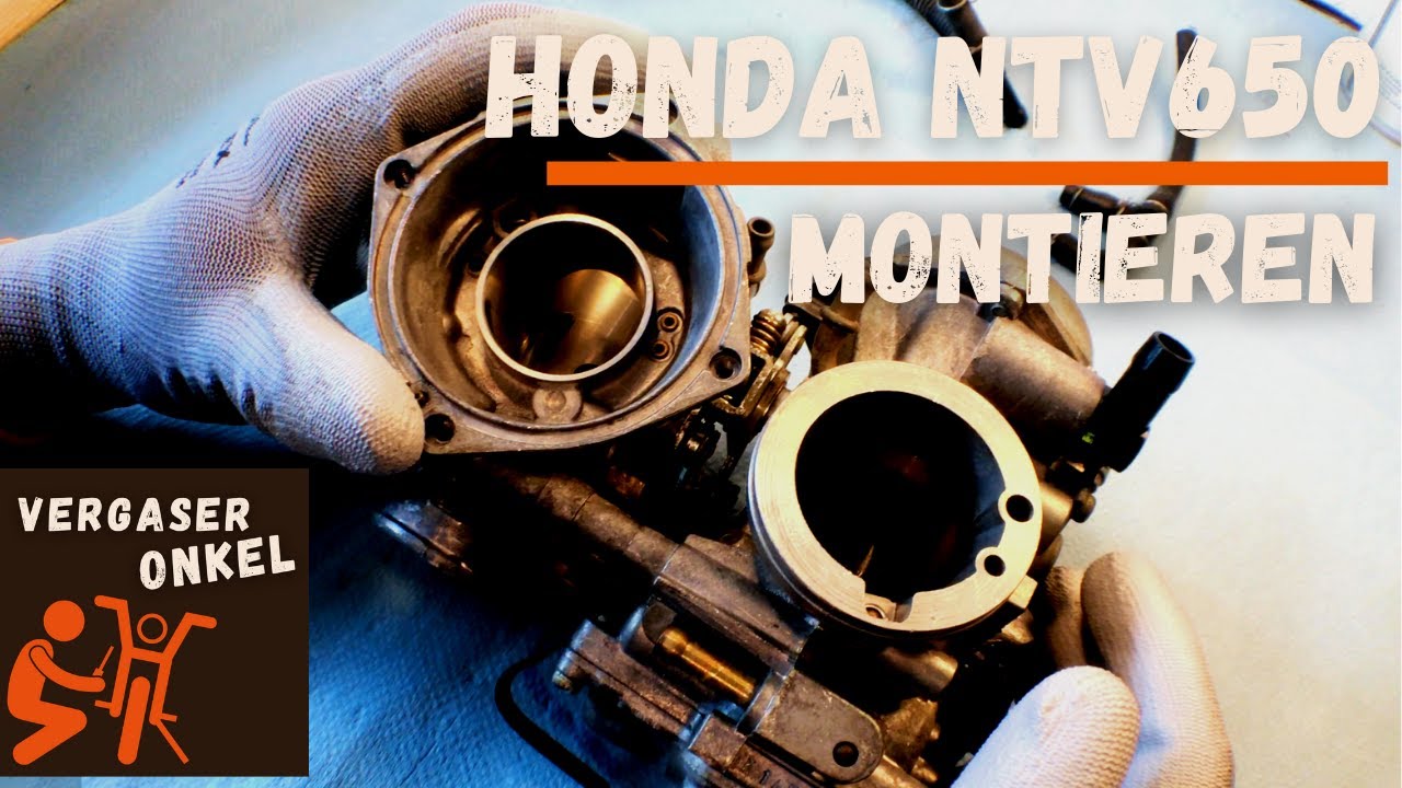 Vergaser Honda NTV650 montieren, ausführlich erklärt vom Vergaseronkel