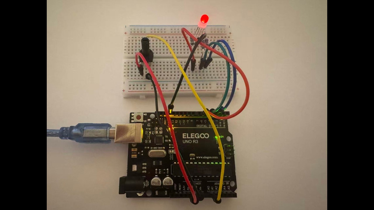 Arduino UNO R3 | RGB LED with Potentiometer | Beginner Tutorial