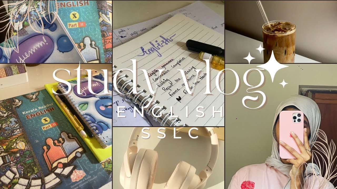 Sslc study vlog [ English]📚💗✨#sslc #study #vlog 