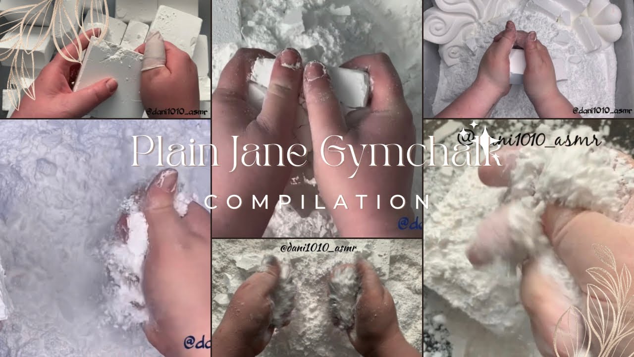 Plain Jane Gymchalk Compilation @Dani1010ASMR 