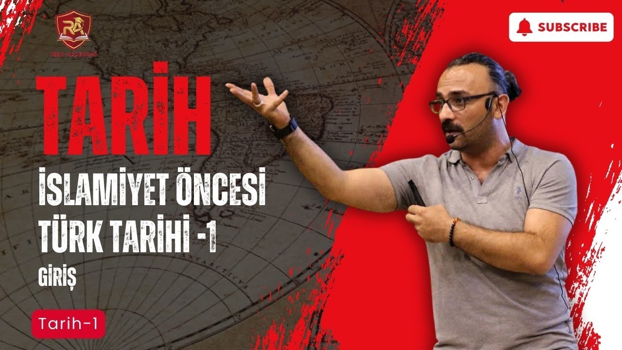 1) 2026 KPSS TARİH - İSLAMİYET ÖNCESİ TÜRK TARİHİ-1(Giriş) - MURAT KARADAĞ