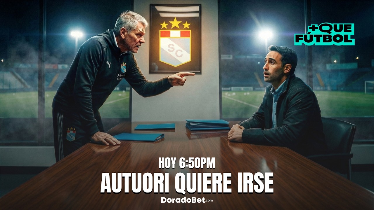 ¿AUTUORI SE VA DE SPORTING CRISTAL? | MÁS QUE FÚTBOL | +QTV