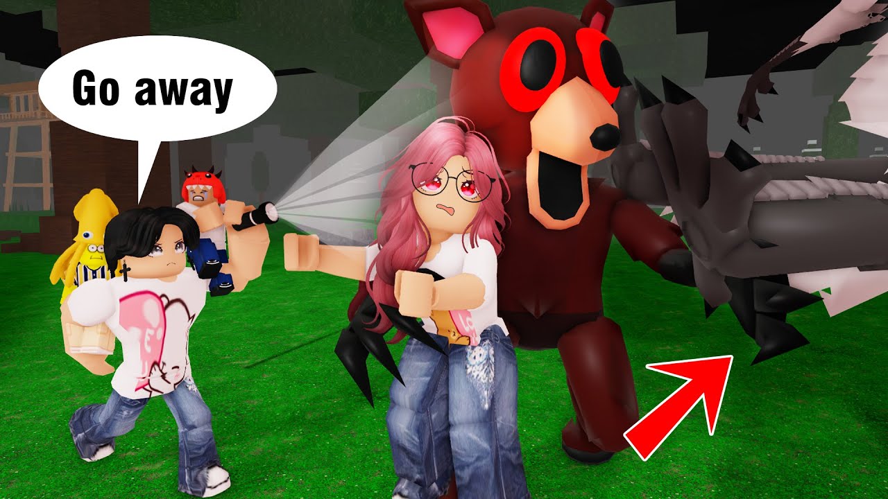 👉 Monsters from 99 nights in the forest attack us | Episode 71-72 | Story Roblox
