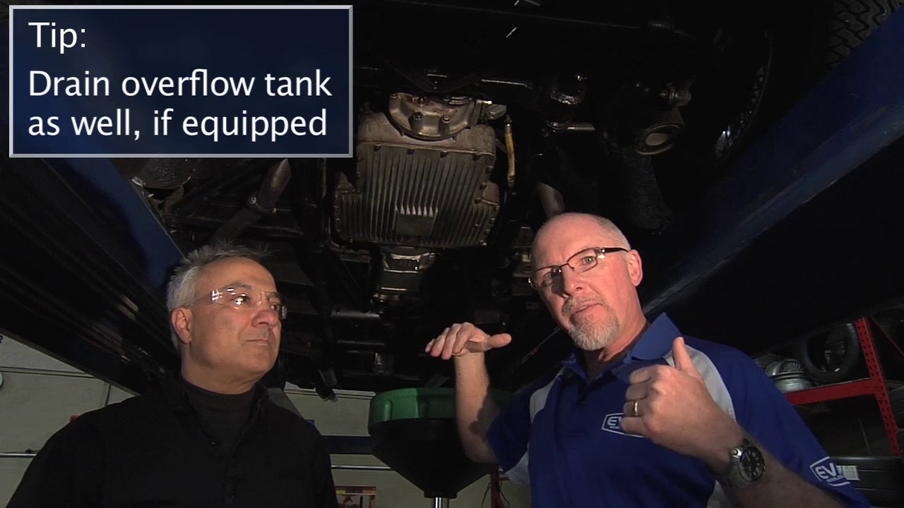 Evans Cooling demonstrates how to convert a car to Evans Waterless Coolant on a rare 1959 Ferrari