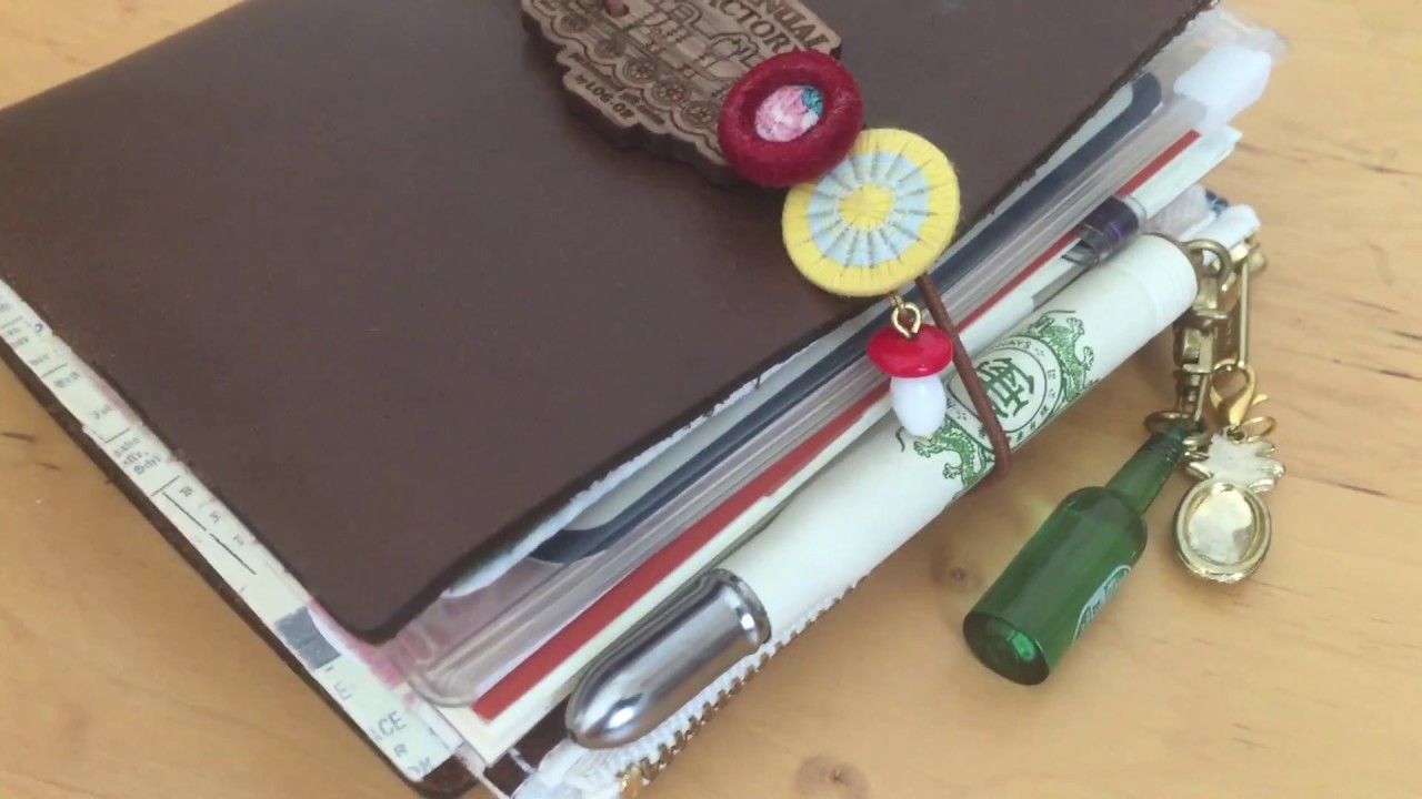 [Midori] Traveler's Notebook Flip Through | Passport Size
