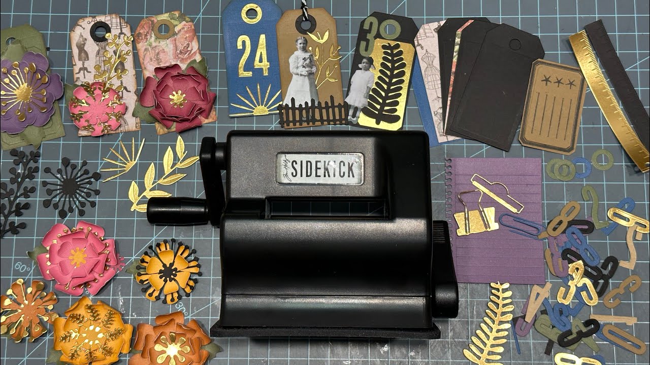 Craft With Me — Давайте поиграем с нашим Sizzix SideKick!