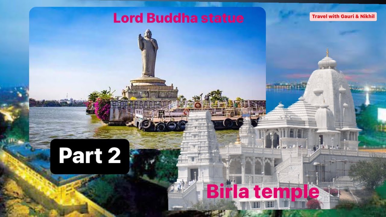 Hussain Sagar || Buddha statue || Birla Temple #hyderabad #telangana #viralvideo #vlog