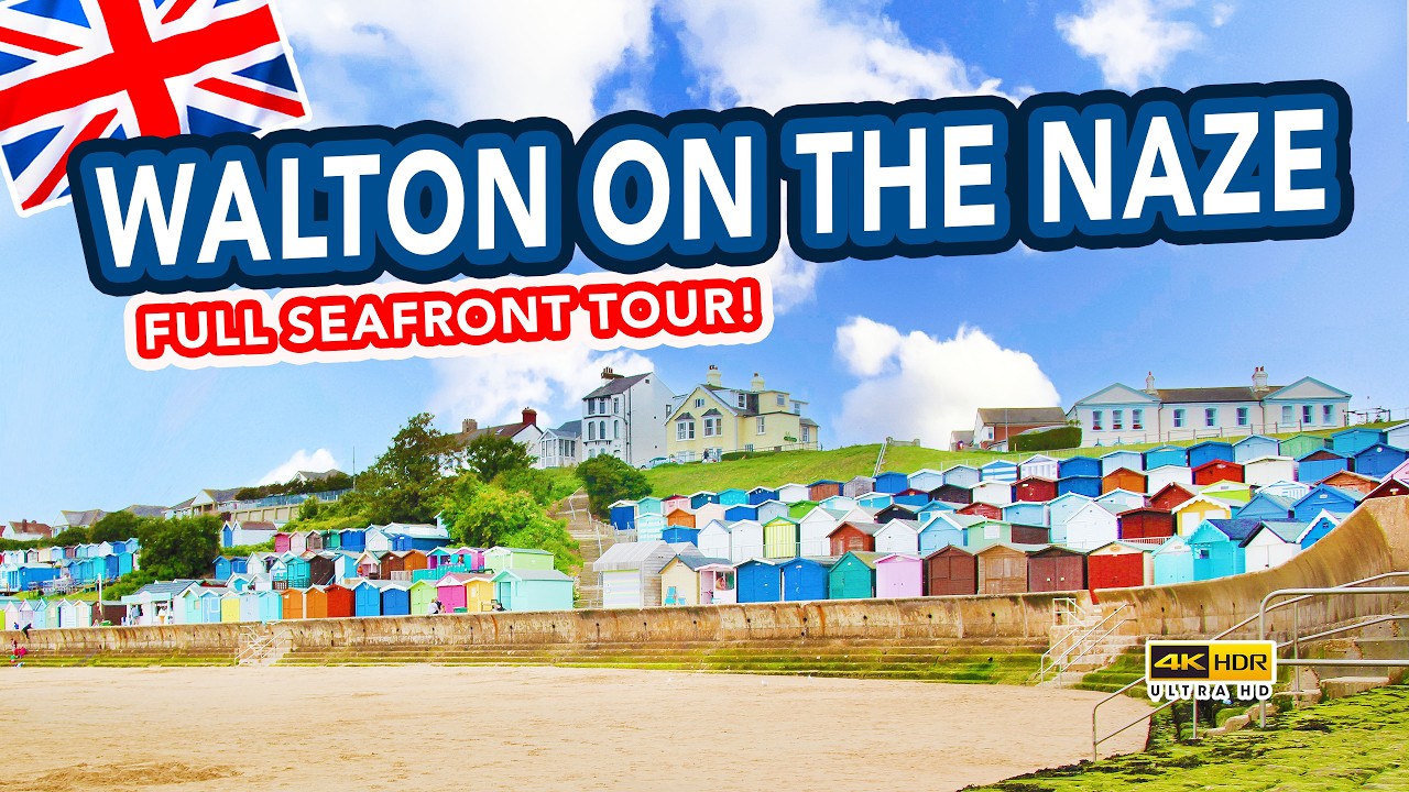 WALTON ON THE NAZE | Full tour of Walton-on-the-Naze, Essex, England