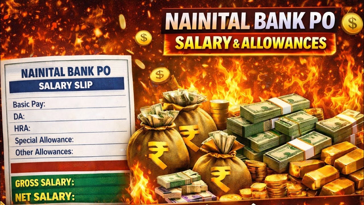 Nainital Bank PO salary slip| Nainital Bank PO salary and allowances