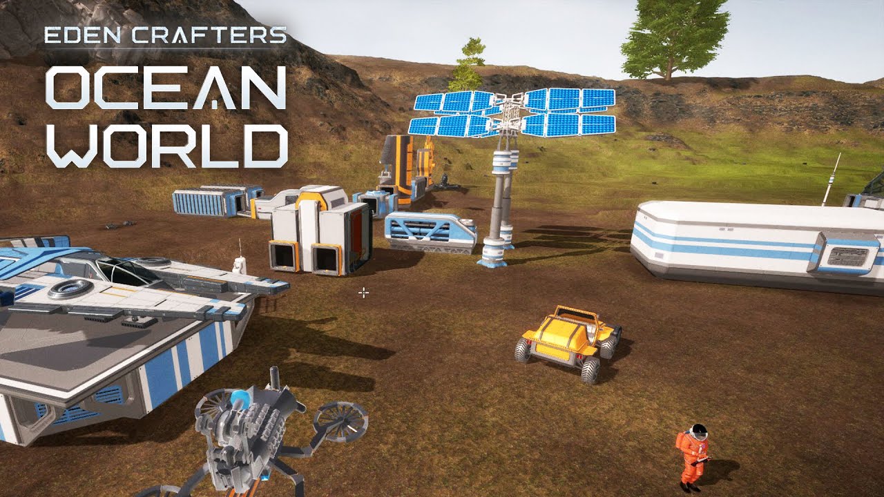 Ocean World Eden Crafters - Uranium Caves and Suphur Nodes [E3]