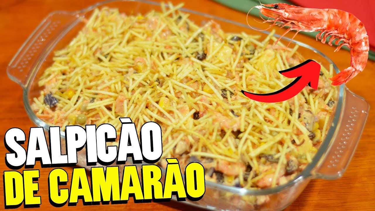 COMO FAZER SALPICÃO DE CAMARÃO DE FIM DE ANO