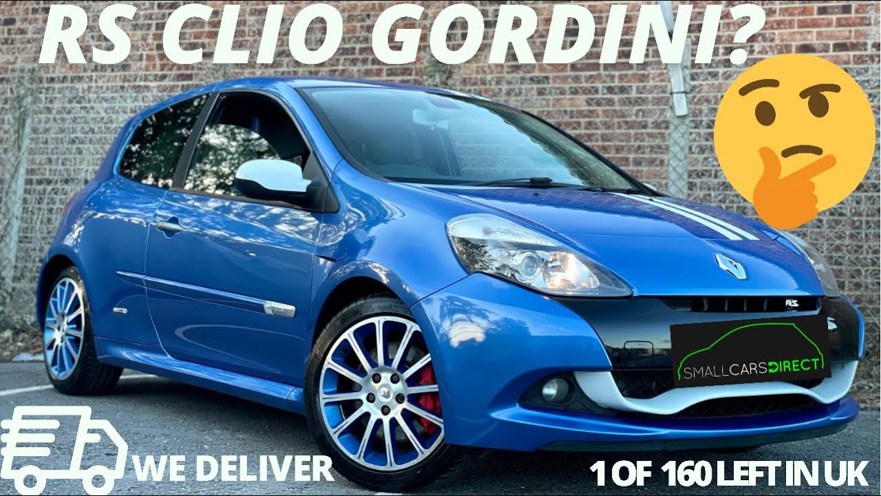 Should you buy a Used Renaultsport Clio 200 Gordini 2.0? For sale by Small Cars Direct, Hampshire