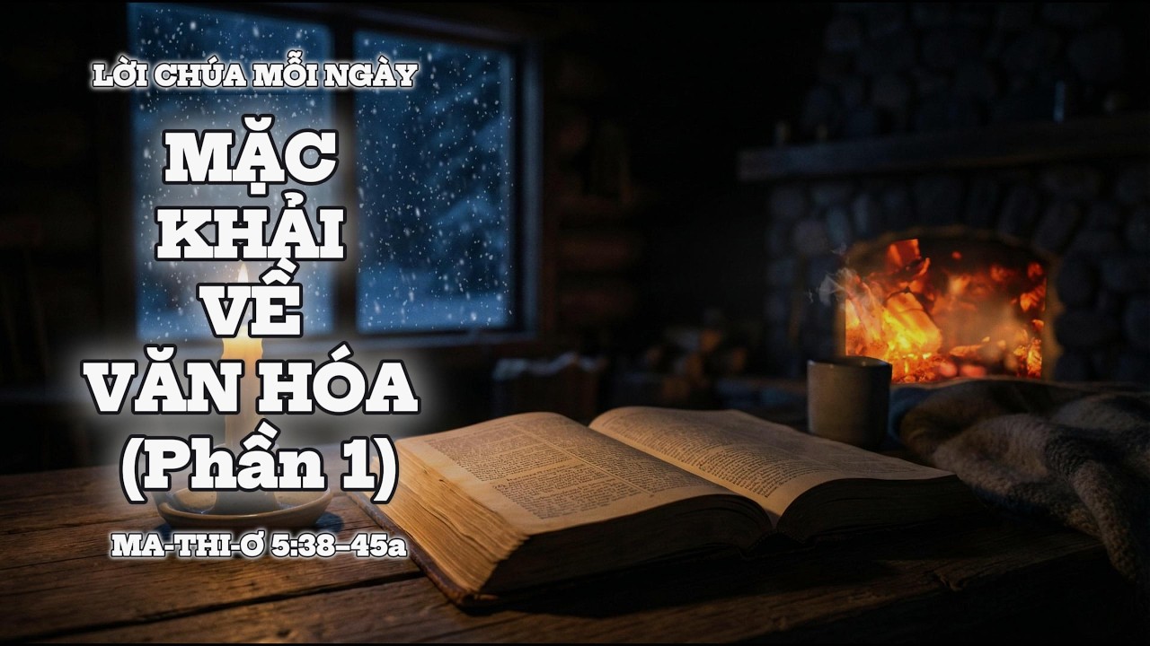 MẶC KHẢI VỀ VĂN HÓA (Phần 1) | Yêu Kẻ Thù – Chuẩn Mực Sốc Của Vương Quốc | Ma-thi-ơ 5:38–45a