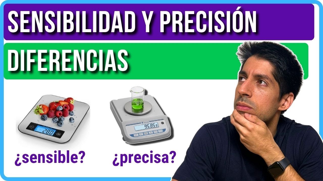 SENSIBILIDAD, CIFRAS SIGNIFICATIVAS y PRECISIÓN 📏  Explicación en 5 MINUTOS