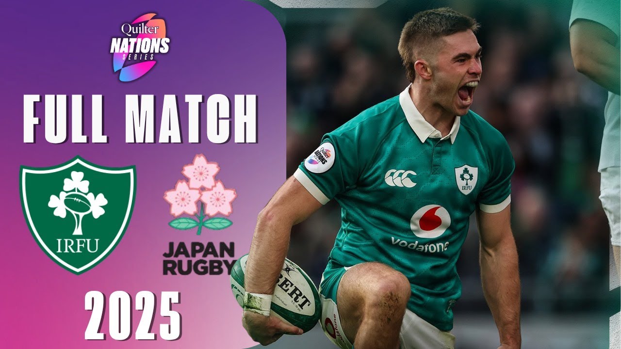 Ireland vs Japan Full Match - Autumn Nations Series 2025 | Rugby Highlights
