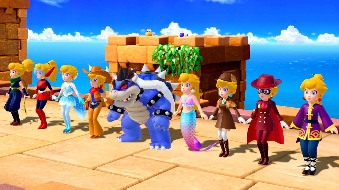 Super Mario Party - All Minigames With Princess Peach Showtime (Master Difficulty)