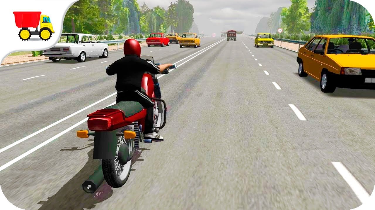 Bike Racing Games - Russian Moto Traffic Rider 3D - Gameplay Android & iOS free games