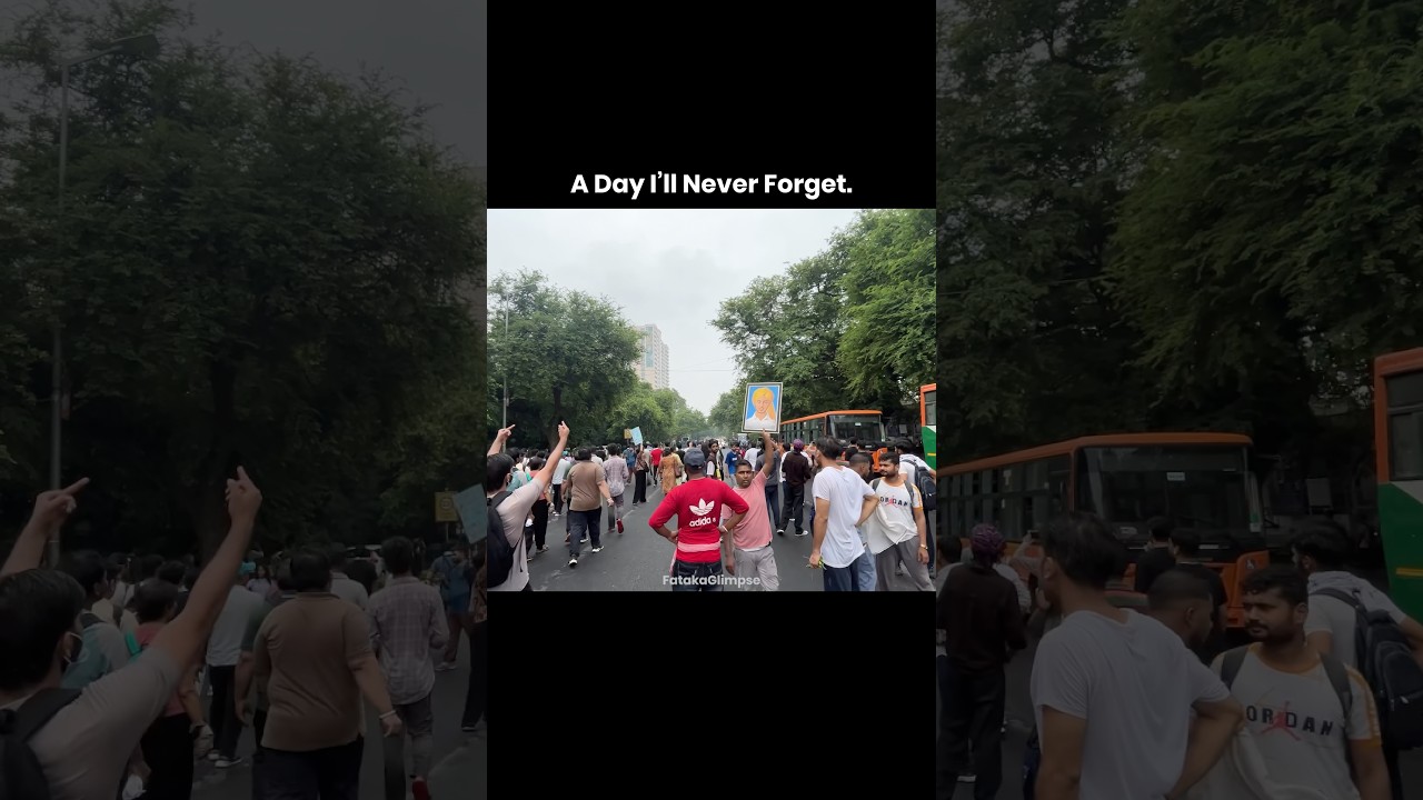 Delhi Student Protest | What I Witnessed at Jantar Mantar to Parliament, Delhi | 20 July 2026