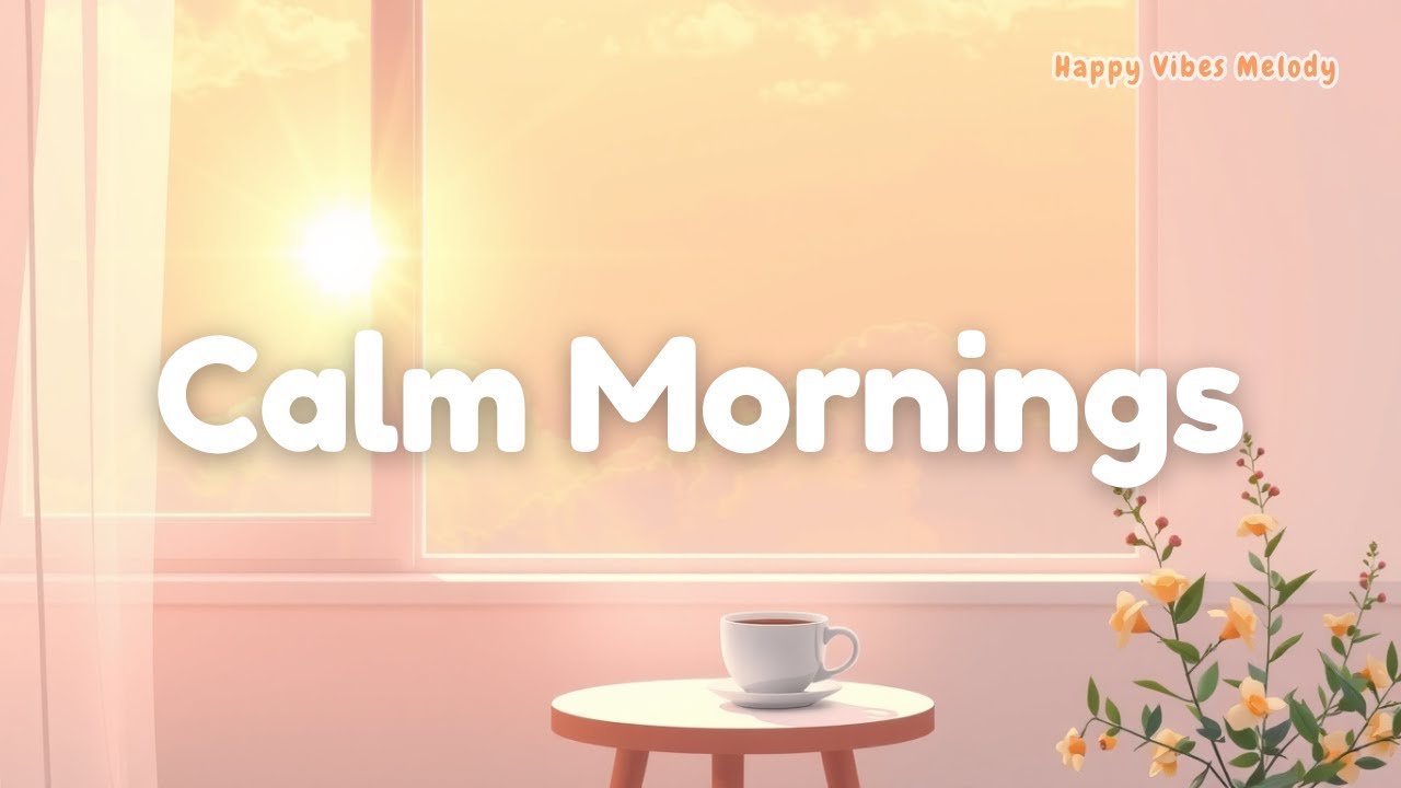 Calm Happy Mornings | Happy Vibes Melody | A Gentle Song for Peace, Joy & Slow Days