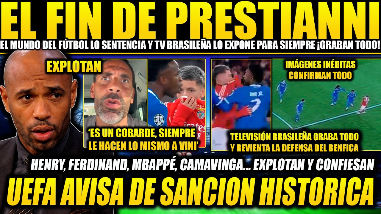 TV BRASILEÑA SACA A LA LUZ IMÁGENES INÉDITAS PARA SANCIONAR A PRESTIANNI ¡HENRY LO DESTRUYE EN VIVO!