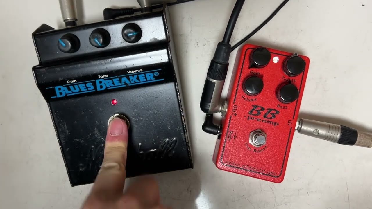 [Comparison] Blues Breaker vs BB Preamp w/ Tele & Marshall (no talking)