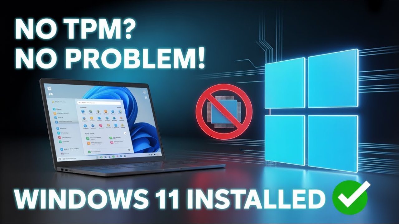 💻 Install Windows 11 on Any PC | No TPM 2.0, No Secure Boot Needed, Without Any Data Loss!