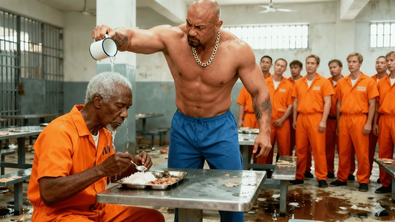 Prison Gang Leader Bullies New Inmate — Not Knowing He’s a Retired Kung Fu Instructor!