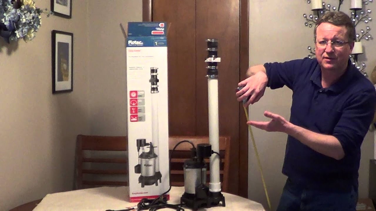 Easy to Install Sump Pump - Easy Sump - Flotec