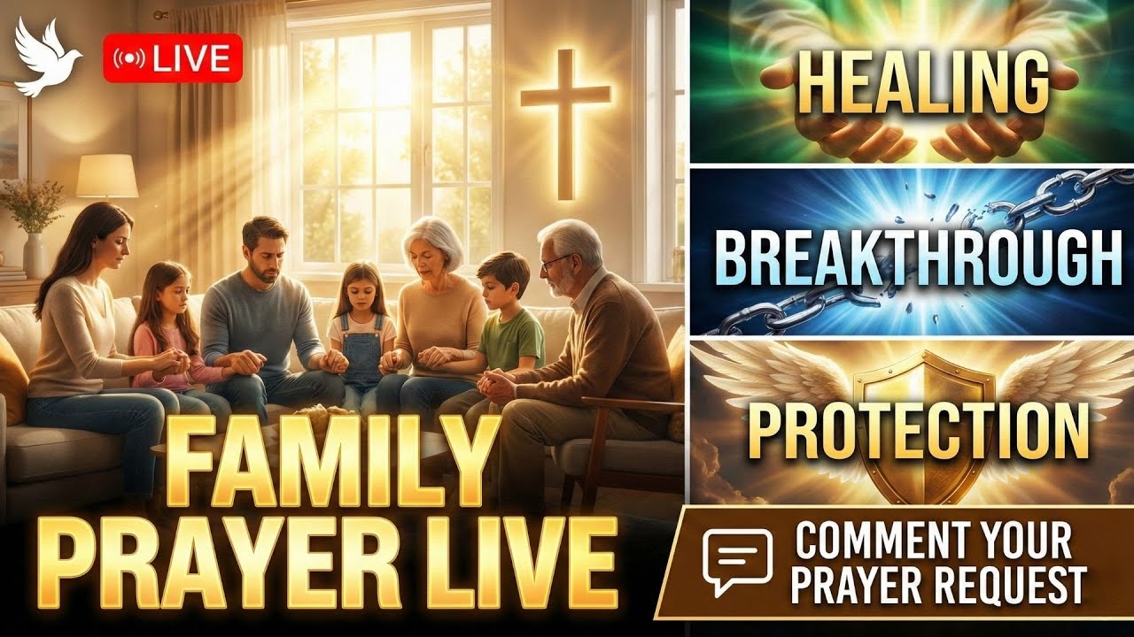 Family Prayer Live – Healing, Breakthrough, Protection 🕊️