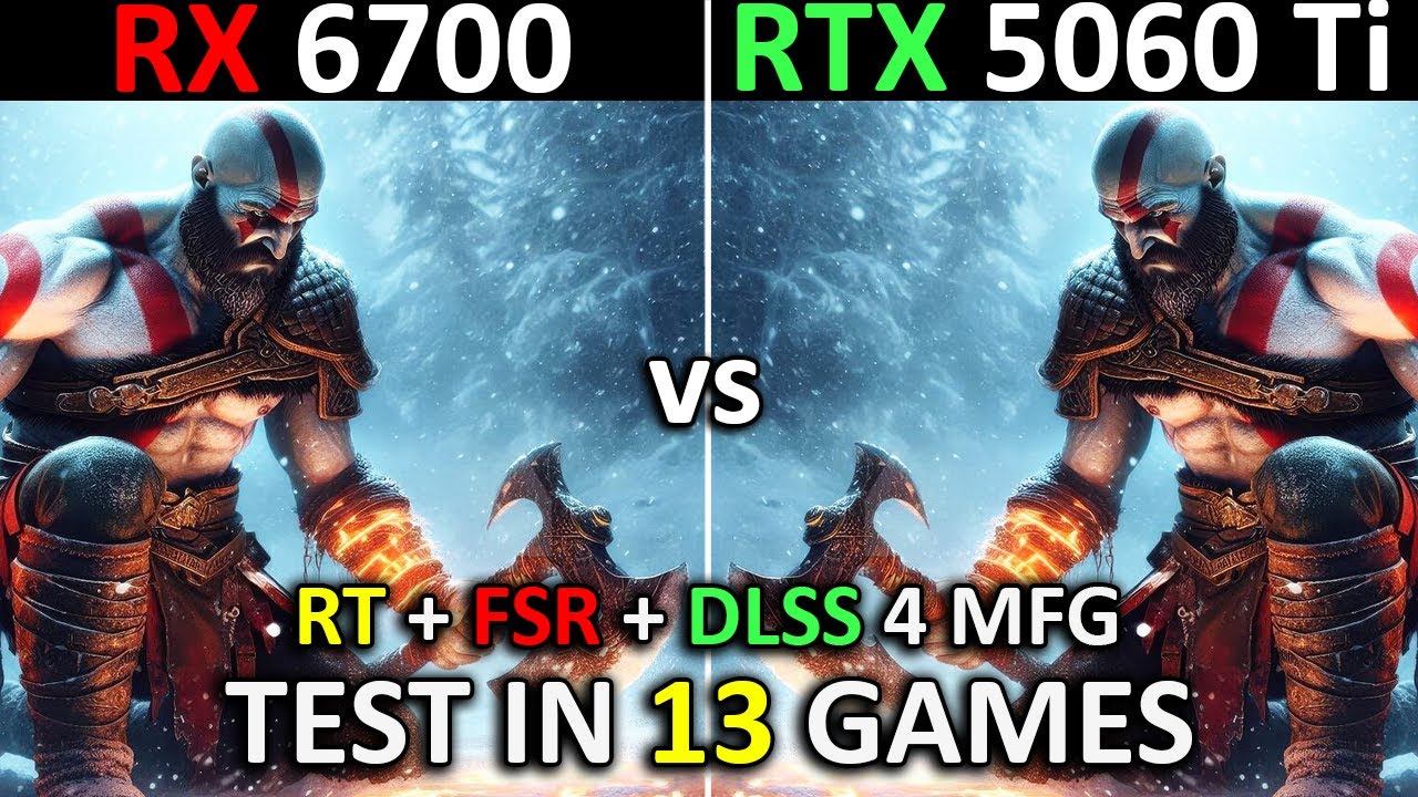 RTX 5060 Ti 16GB vs RX 6700 10GB | Worth The Upgrade? | 1080p, 1440p | RT + FSR + DLSS 4 MFG | 2025