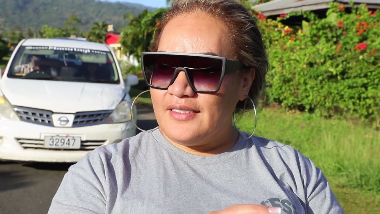 🇼🇸🏝️Samoa Family Trip 2022 | Breakfast@Pinati Restaurant | 🚙Cruising around town | 🥥Vlog3