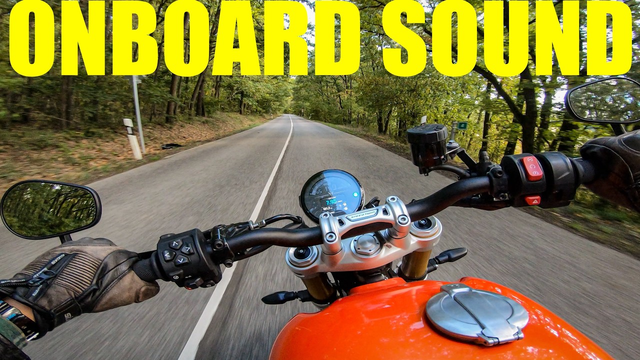 Triumph Speed Twin 1200 RS sound [ONBOARD ACTION]