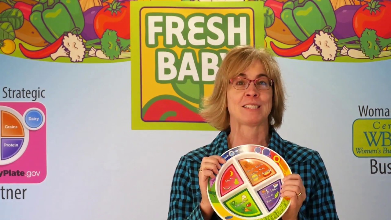 Fresh Baby's Kid&rsquo;s 4-Section MyPlate