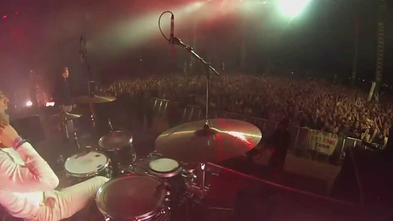 Drum Cam - William Bowerman with La Roux at Glastonbury 2015