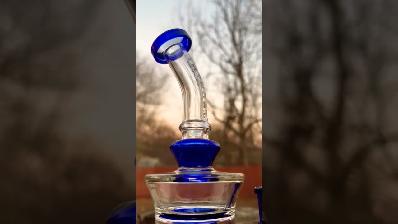 Tsunami Glass Bong. #glass #art #madeyoulook #bong #tsunamiglass