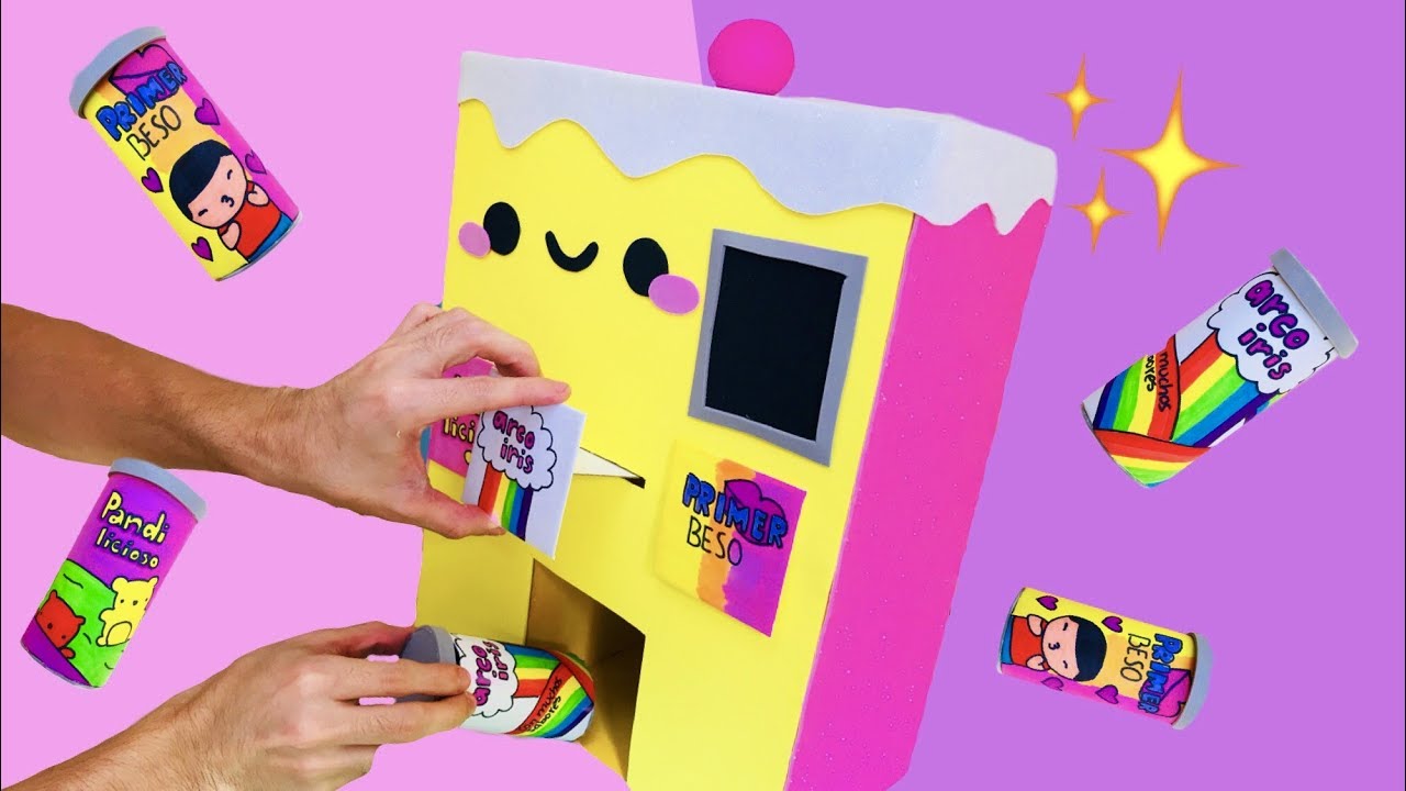 Haz una MÁQUINA DE REFRESCOS ¡SÍ FUNCIONA!