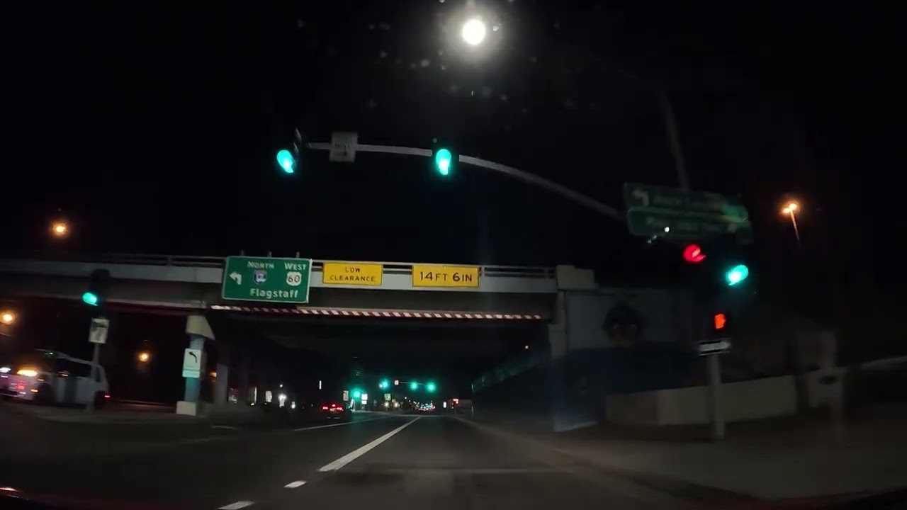 Night driving video 116