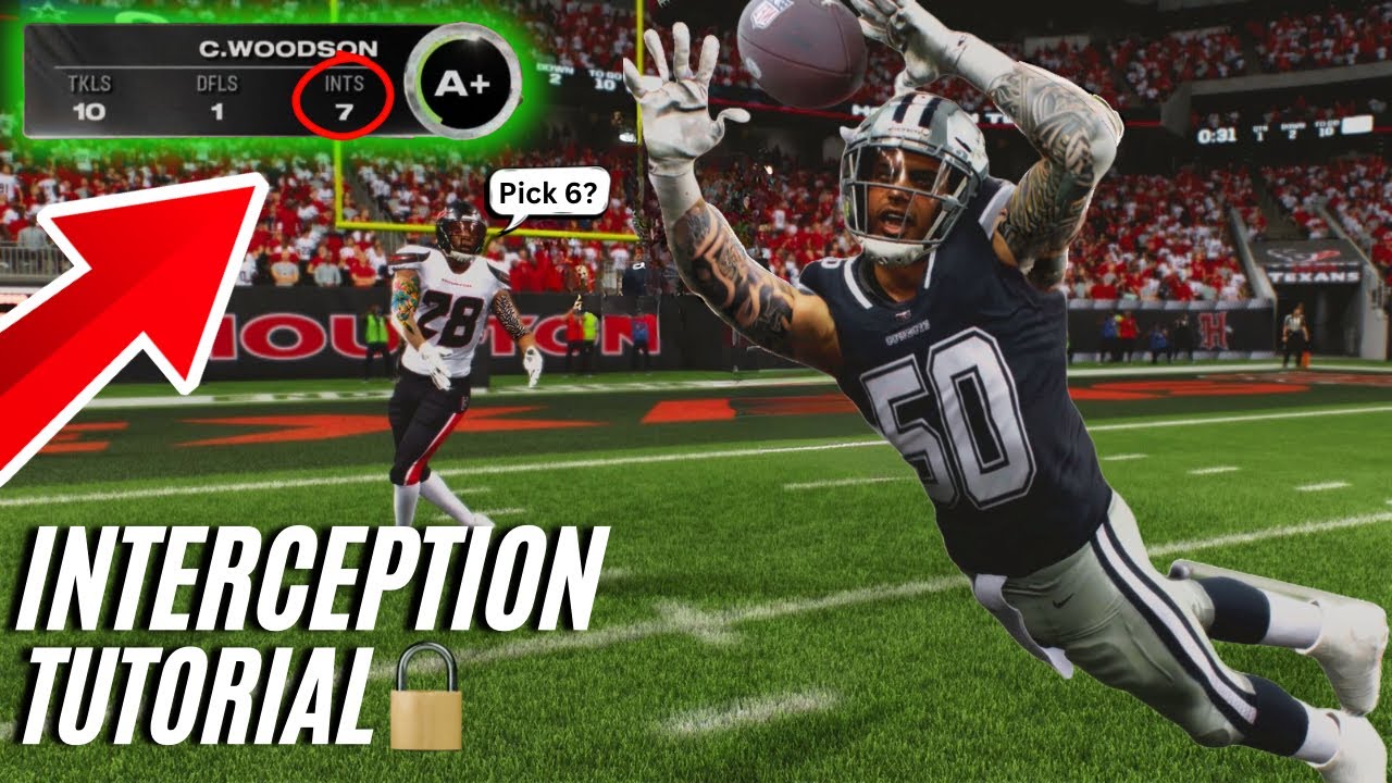 How To Get MORE Pick 6's & Interceptions In Madden 25! | Superstar Mode