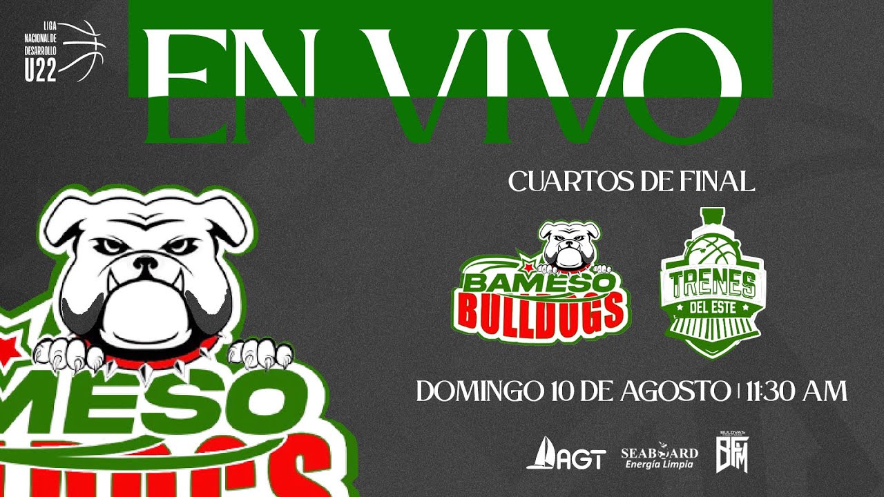 Bameso Bulldogs v Trenes del Este | Cuartos de Final | #LND #U22 | 2025