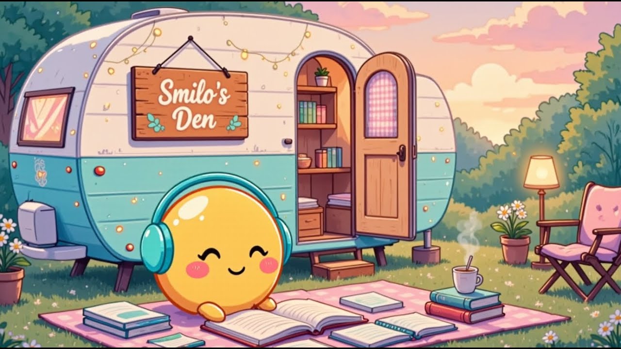 Study With Me Cozy Lofi Groove 🌸 Smilo’s Den | Feel-Good Focus Music
