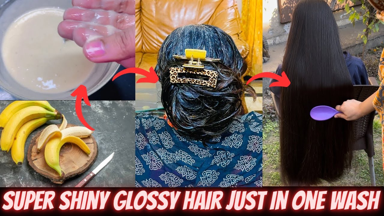 Bananas for Extreme Hair Growth | Banana hair mask for soft hair | How to get silky & smooth hair
