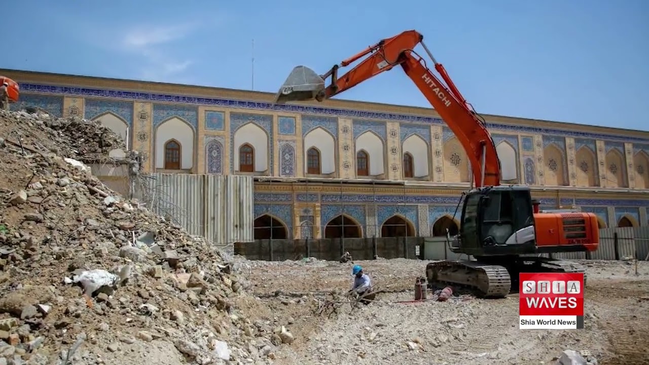 Imam Ali Holy Shrine continues expansion project of holy shrine