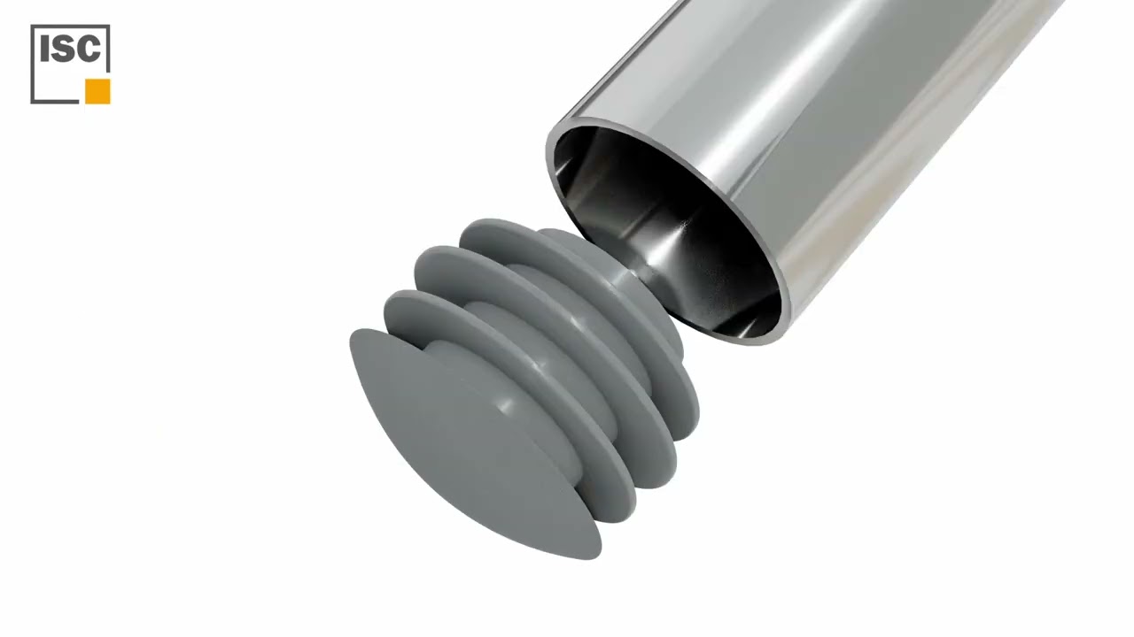 EXTRA SLIM ROUNDED TUBE INSERT FOR ROUND TUBES - LBL