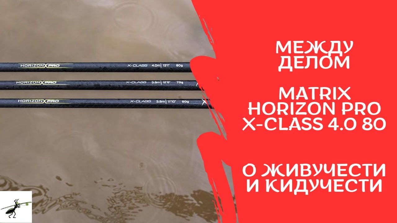О фидерной рыбалке между делом. Matrix Horizon Pro X-Class 4.0 80. Что может эта удочка?